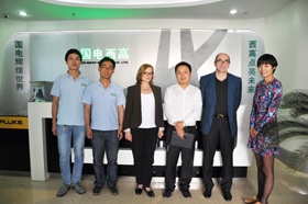 加拿大生产商来我司谈合作