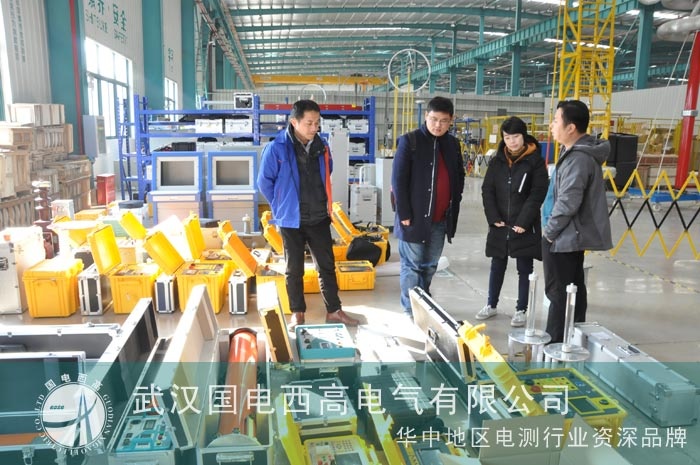 国电西高迎来山东泰开客户的考察