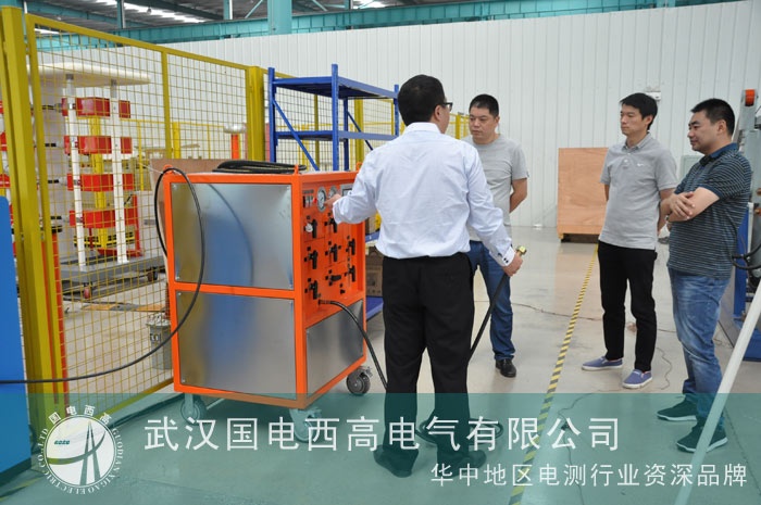 江苏现代重工到访我司参观考察