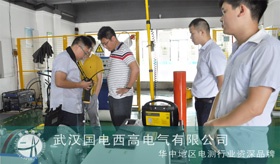 辽河油田电力公司到访国电西高考察