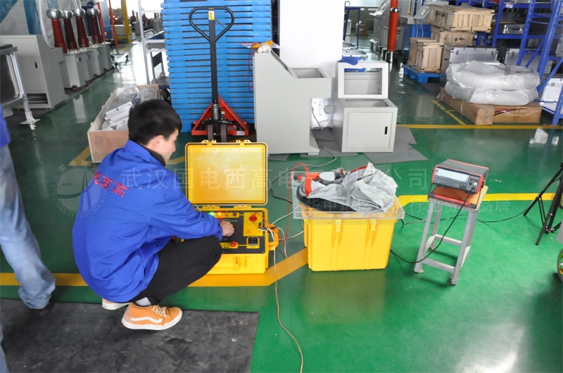 屏蔽服屏蔽效率试验成套装置现场试验一