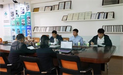 青岛客户到国电西高参观考察三级承试资质设备