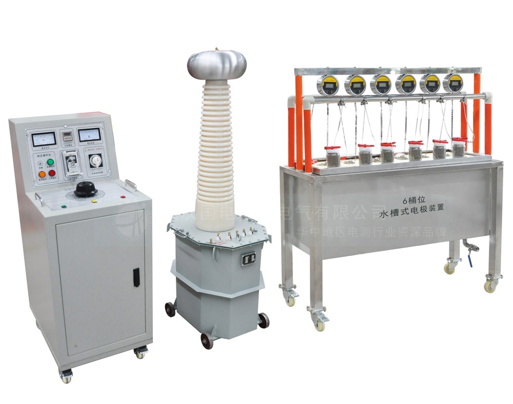 绝缘手套（靴）耐压试验装置指针台油变水槽式（6桶位）