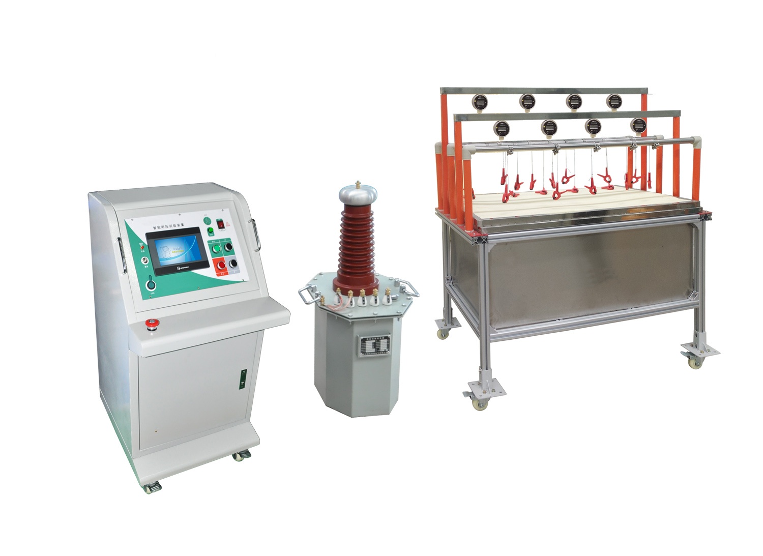 智能绝缘手套（靴）耐压试验装置智能台油变水槽式（8桶位）