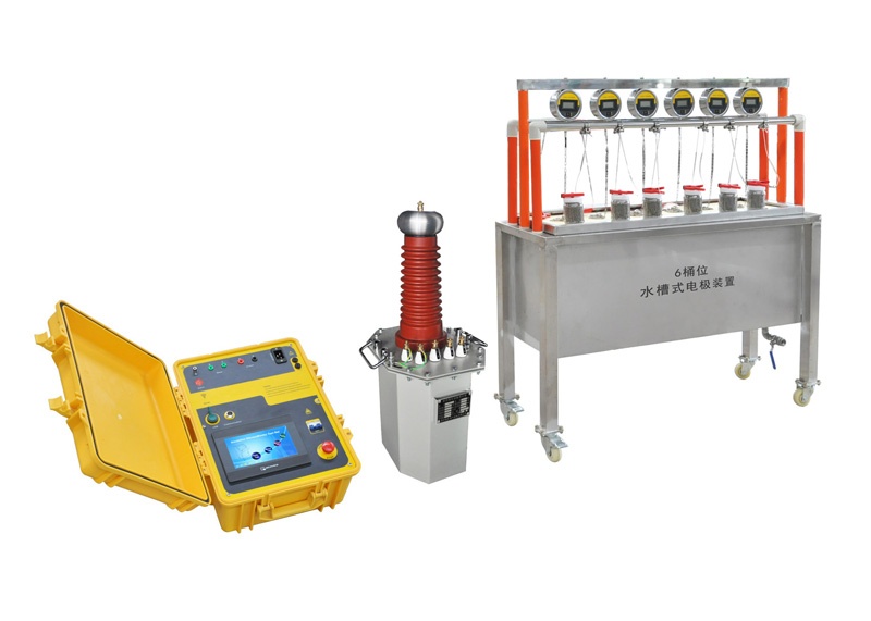 智能绝缘手套（靴）耐压试验装置智能箱油变水槽式（6桶位）