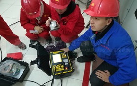 国电西高为大庆石化提供调试服务