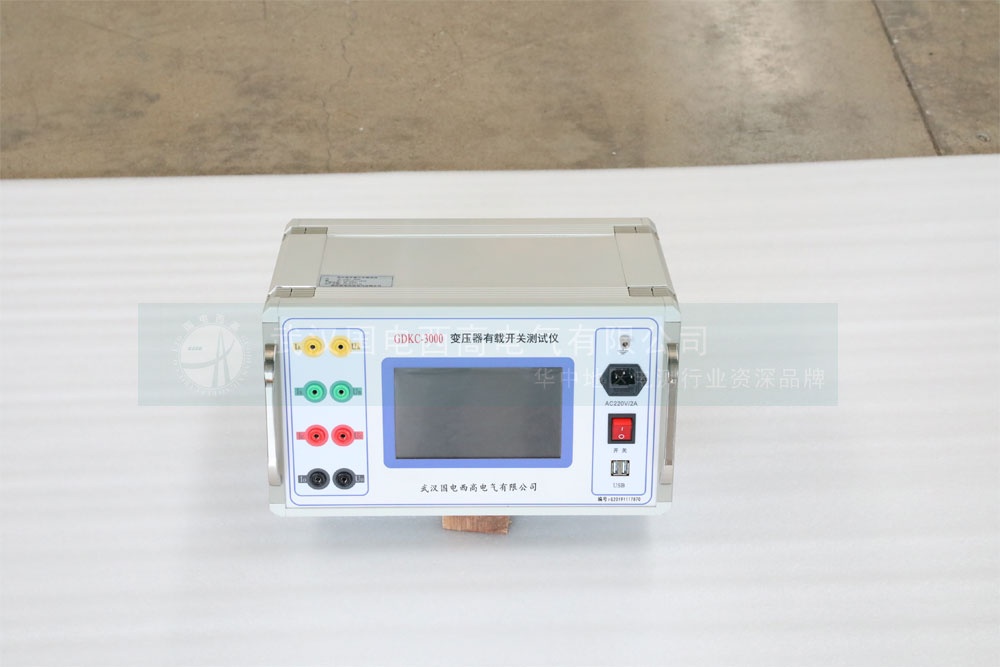 变压器有载开关测试仪仪器界面