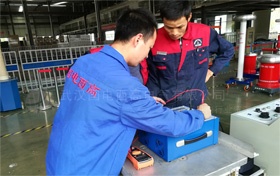 国电西高为江西客户提供售后调试服务