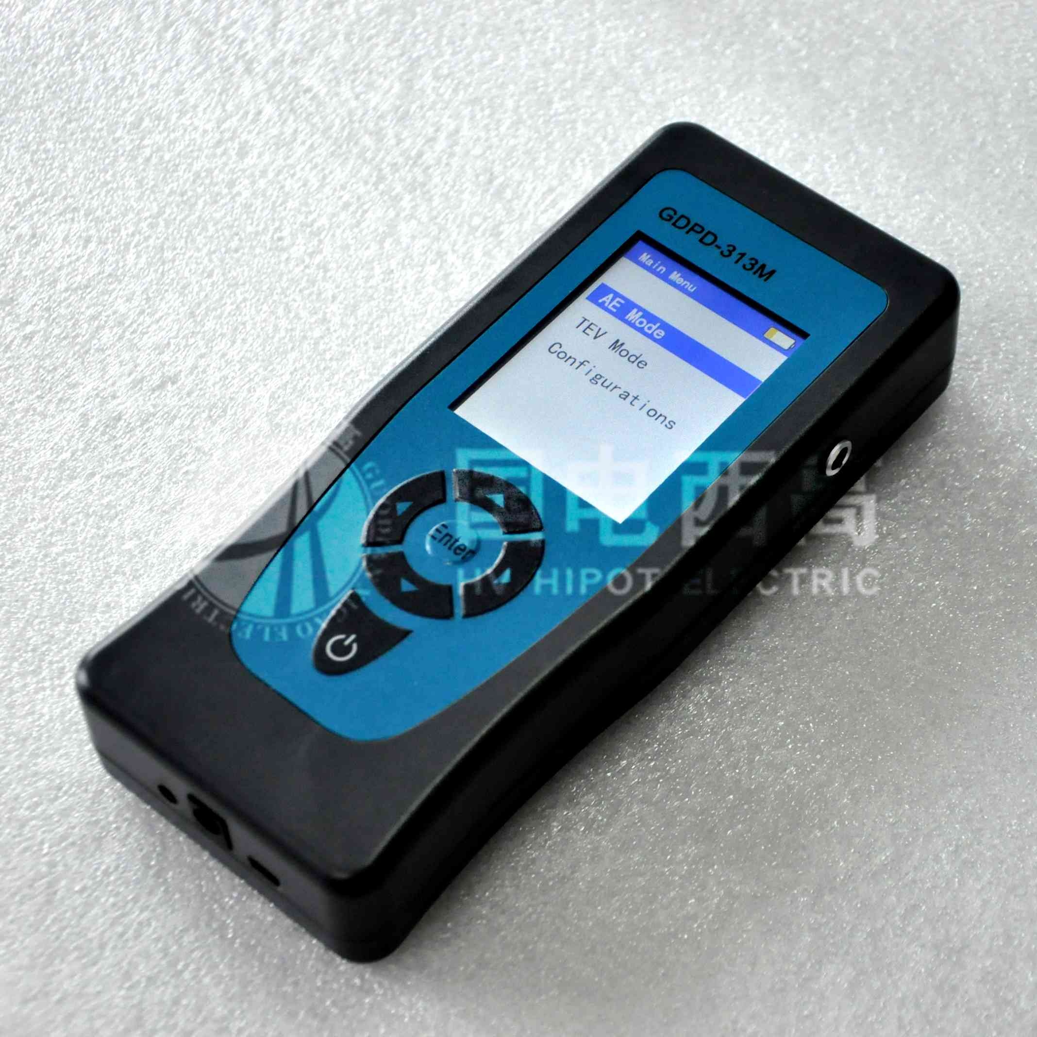 手持式开关柜局放检测仪主机右侧