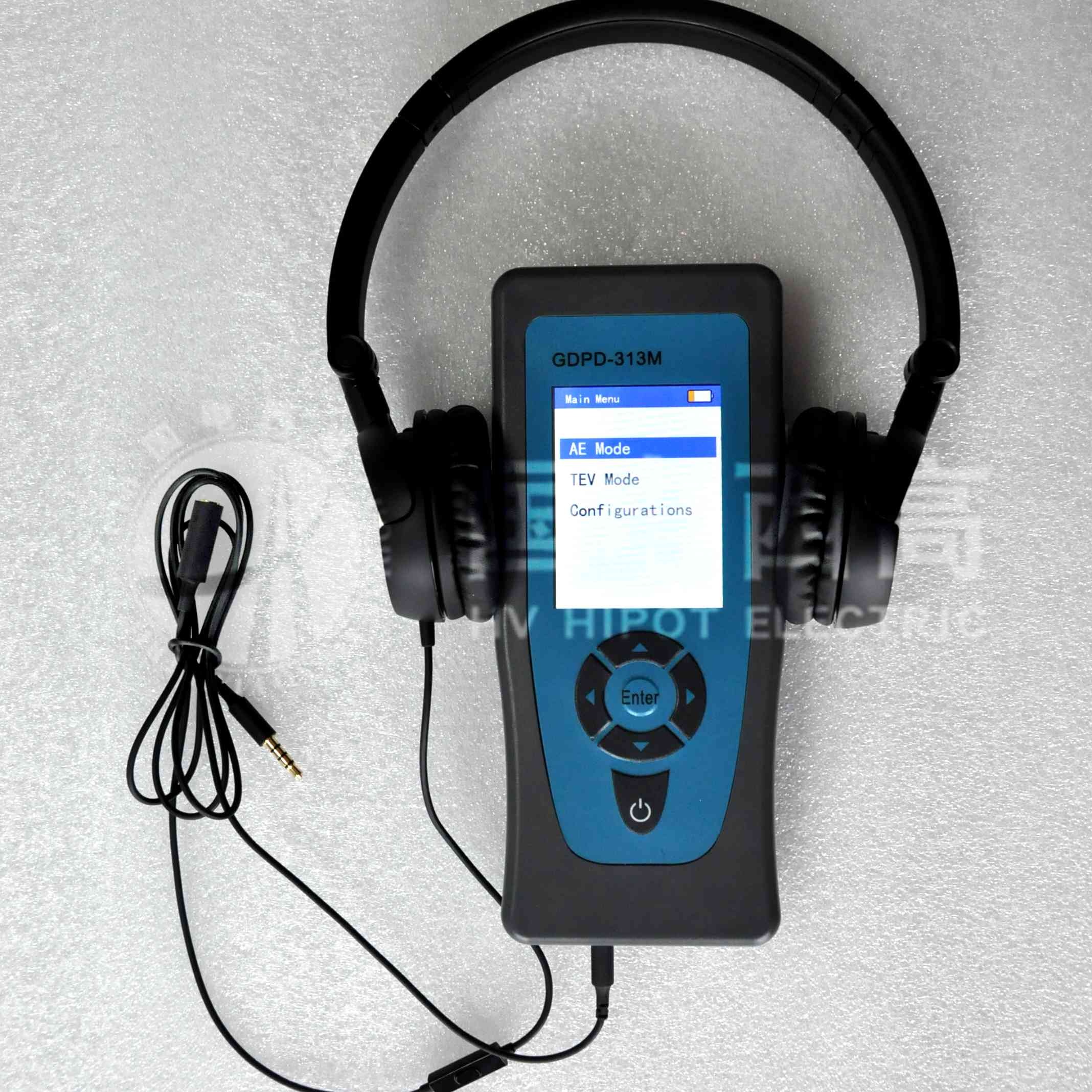 手持式开关柜局放检测仪主机和耳机