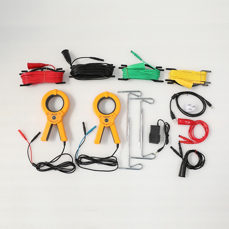 双钳多功能接地电阻测试仪配件图