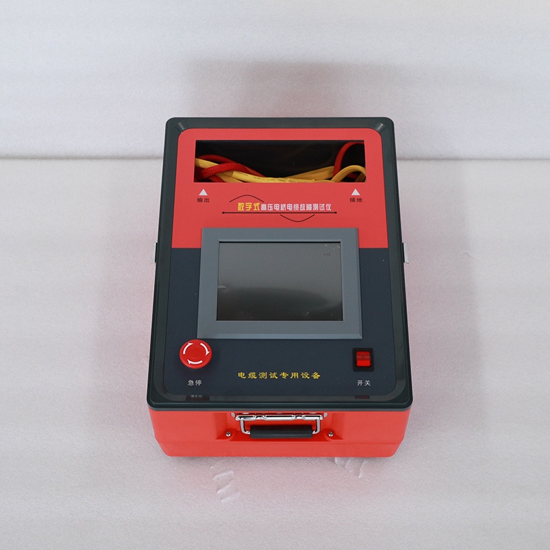数字式高压电桥电缆故障测试仪实物图