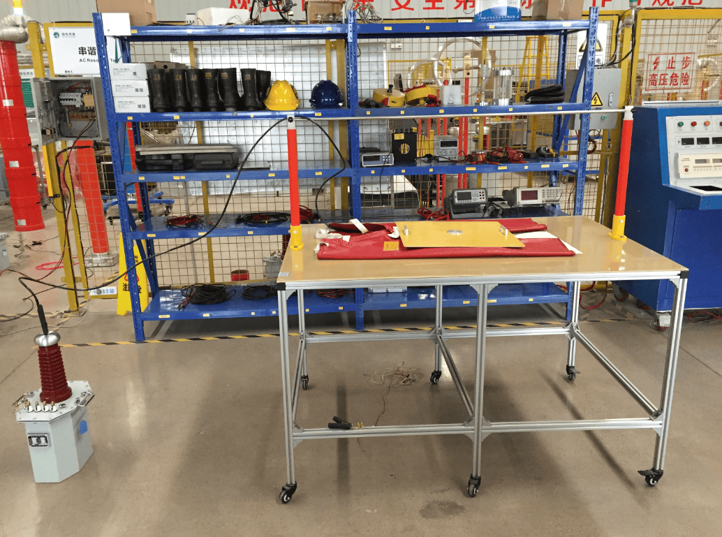 绝缘服试验电极实物图