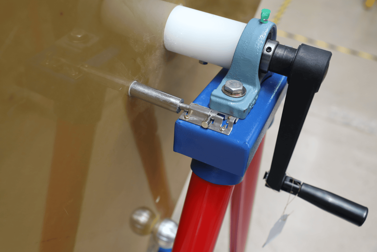 绝缘绳耐压试验电极装置实物图