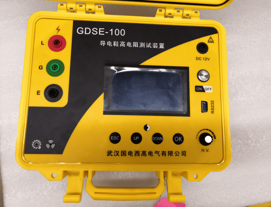 导电鞋耐压试验装置实物图