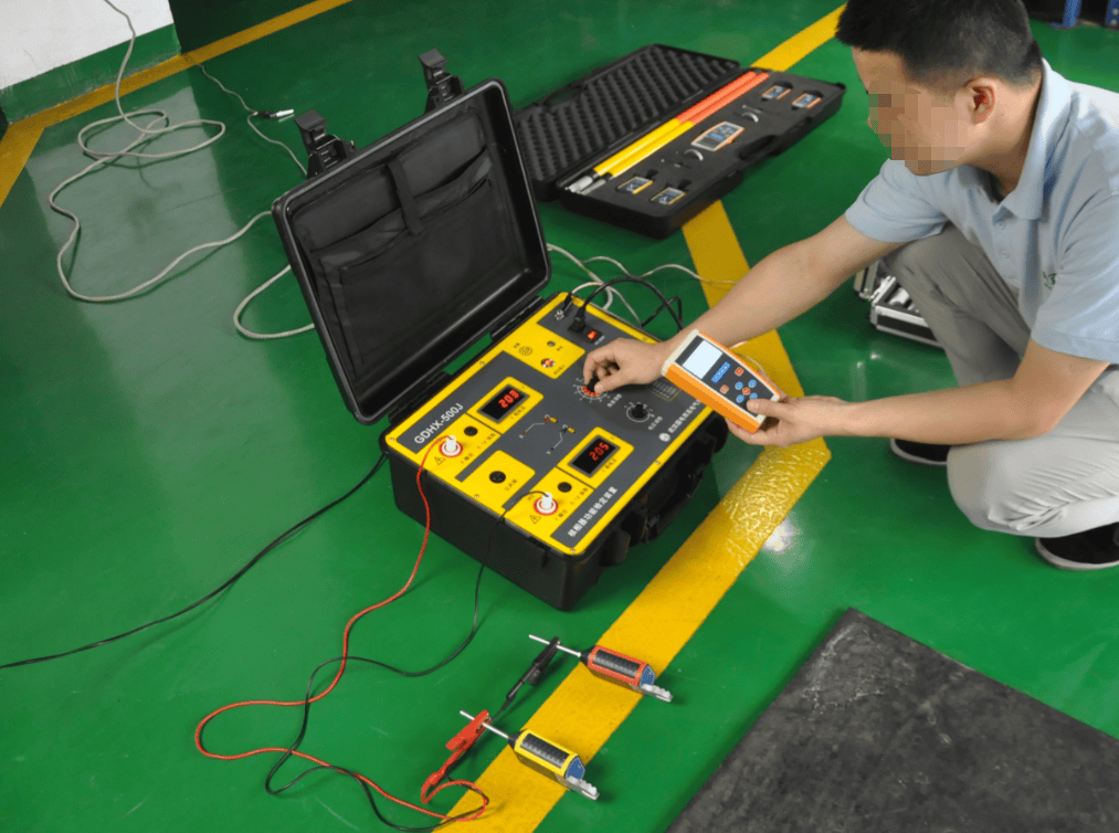 核相器功能检定装置实物图