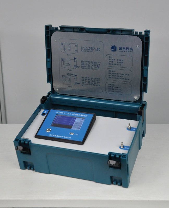 便携式阻容法SF6微水仪实物图