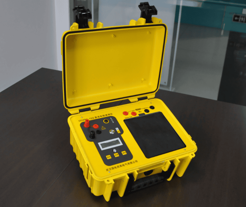 直流电阻速测仪侧面图