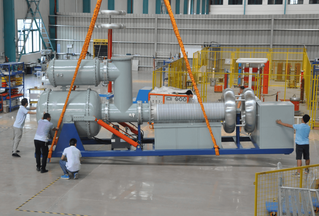 SF6移动式绝缘耐压试验装置GIT-1000kVA-500kV