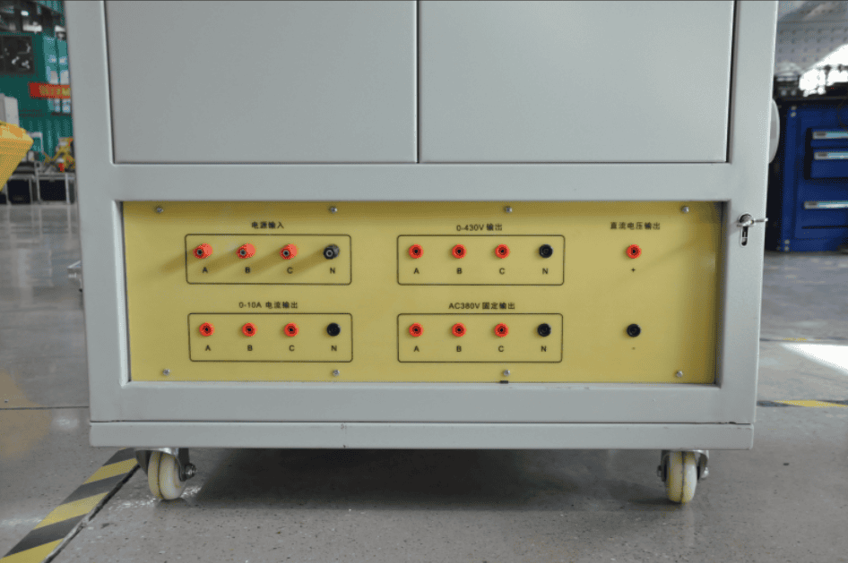 高低压开关柜通电试验台GDGK-IV背面