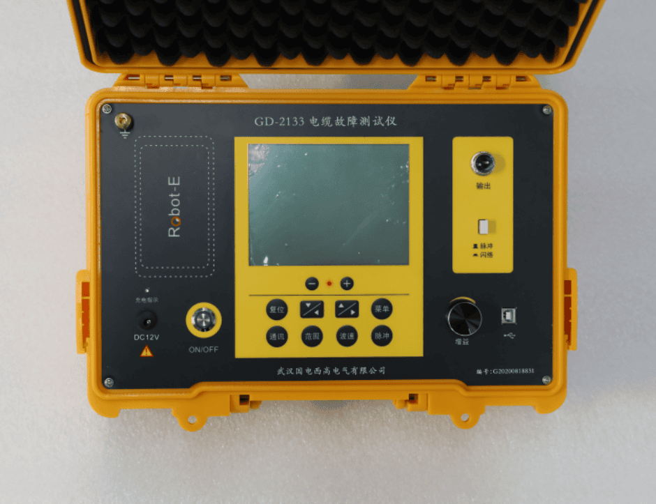 电力电缆故障定位仪面板图