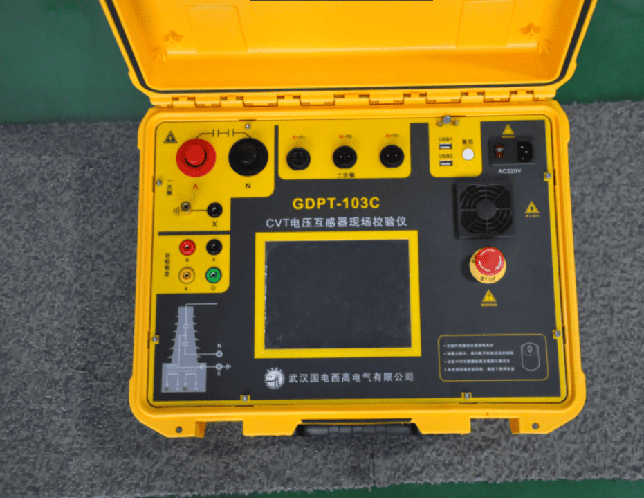 CVT电压互感器现场校验仪实物图