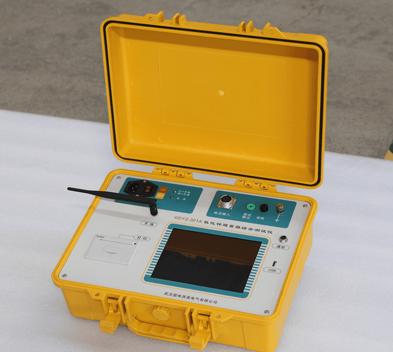 氧化锌避雷器综合测试仪实物图