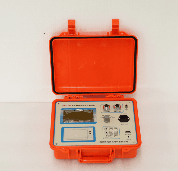 氧化锌避雷器测试仪实物图