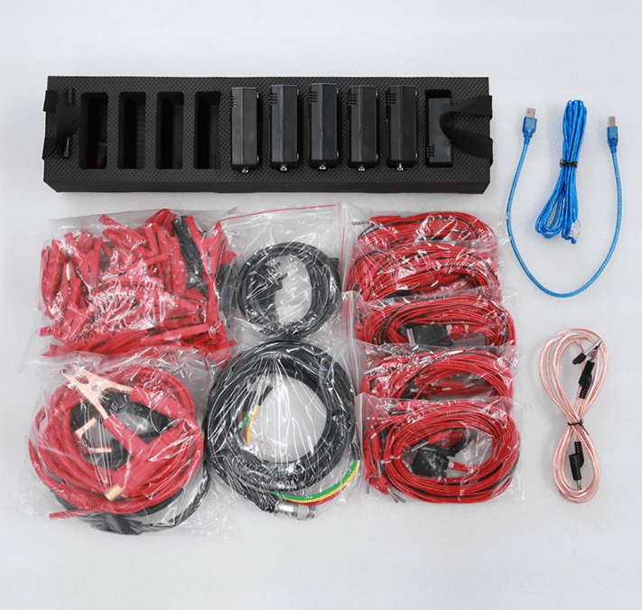 智能蓄电池充放电综合测试仪配线图