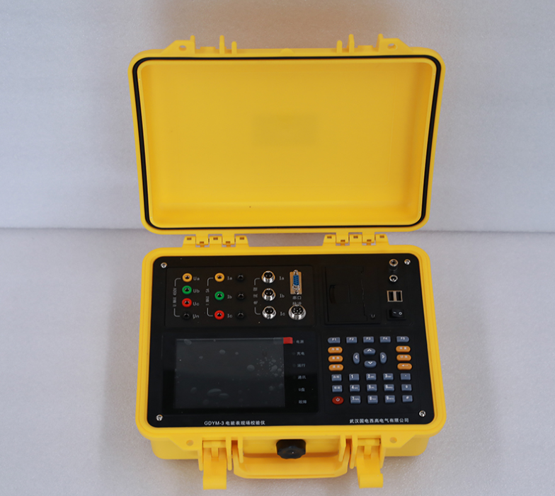 多功能电能表现场校验仪实物图