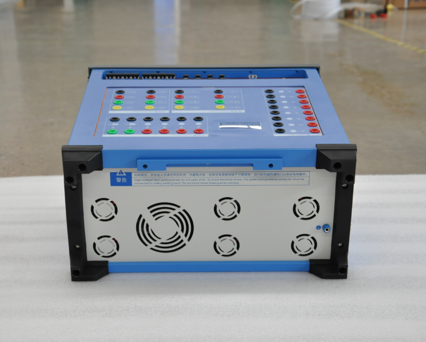 智能变电站继保数模化测试系统实物图