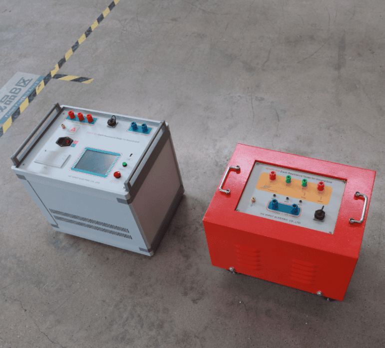 大型地网接地电阻测试仪实物图