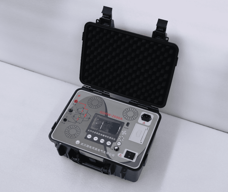 水内冷发电机绝缘特性测试仪实物图