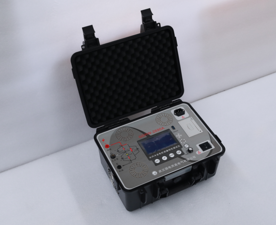 水内冷发电机绝缘特性测试仪实物图