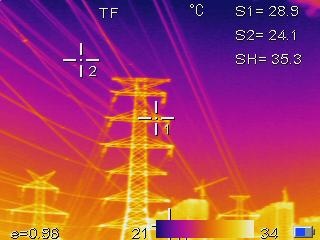红外热像仪界面图