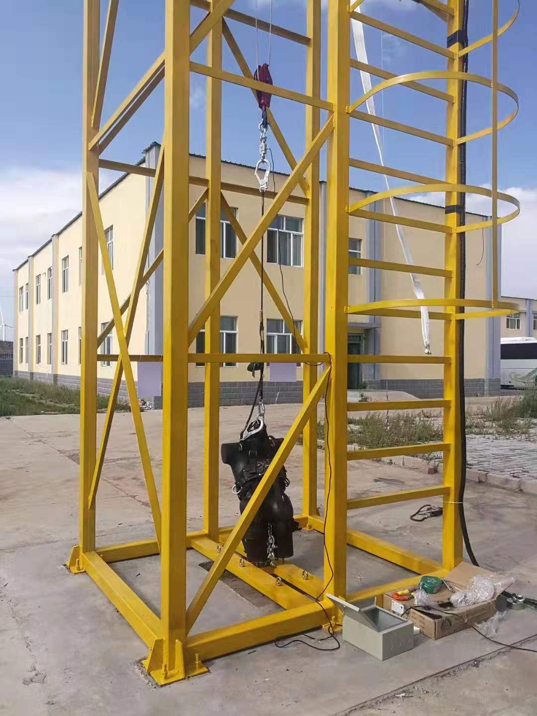 安全带综合测试机现场图