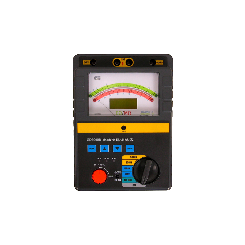 GD2000B智能双显绝缘电阻测试仪