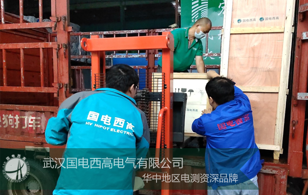 深圳客户采购我司一批安全工器具试验装置