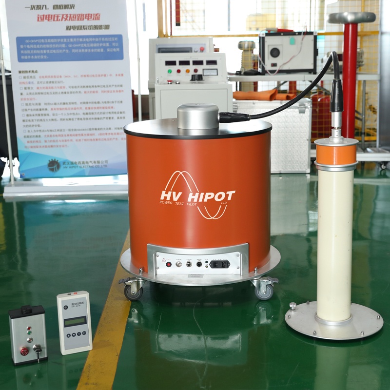 电缆振荡波局部放电检测系统实物图