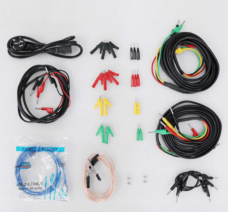 微机继电保护测试仪配线图