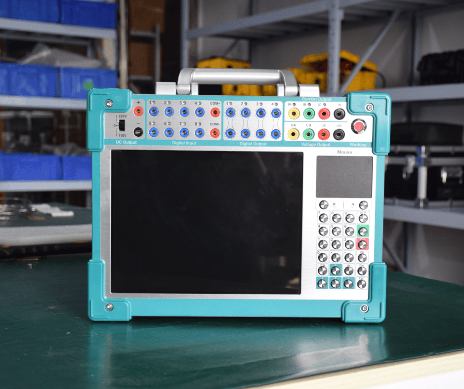 微机继电保护测试仪仪器正面