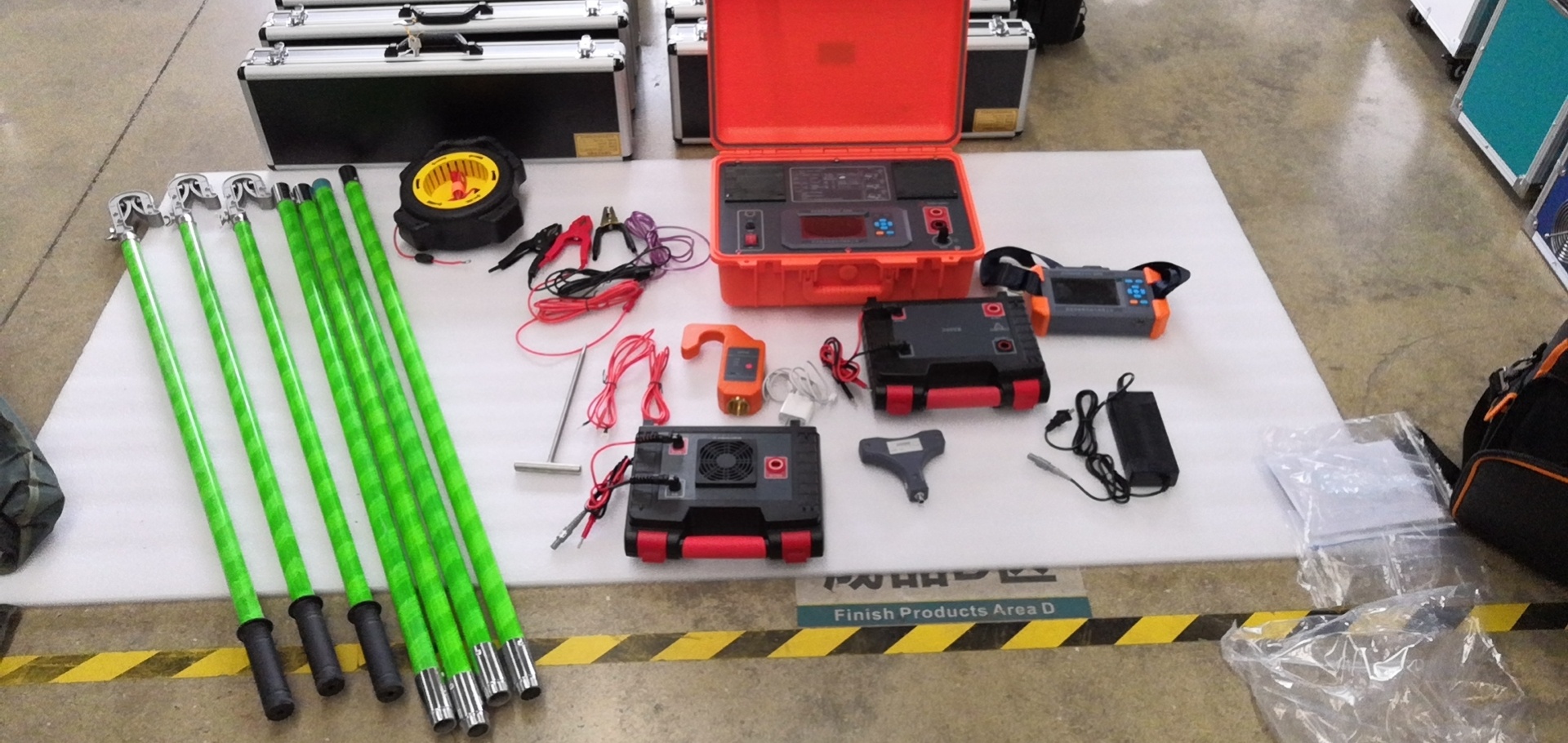 架空线路故障定位仪全家福