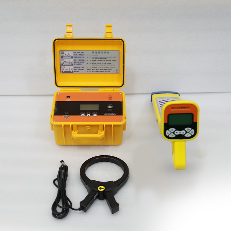 智能带电电缆管线仪实物图