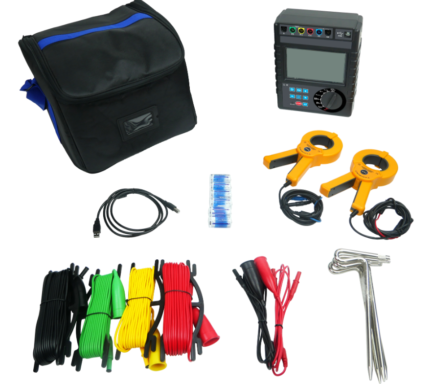 双钳接地电阻测试仪