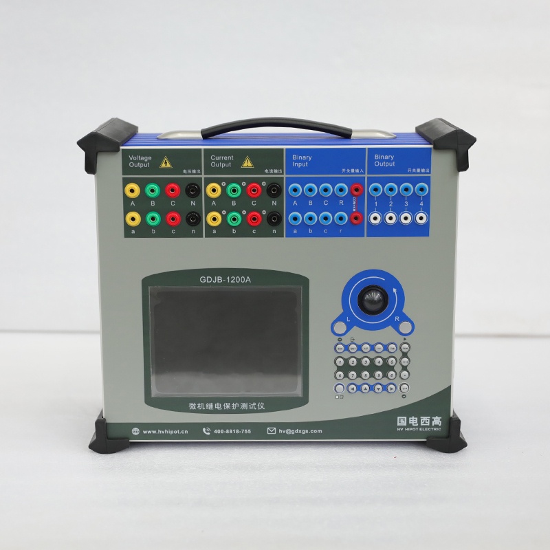 微机继电保护测试仪实物图