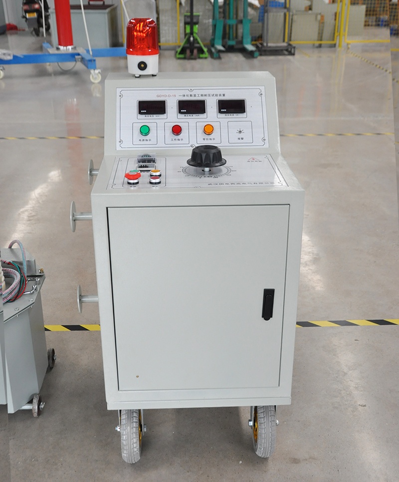 铁路专用一体化耐压试验装置实物图