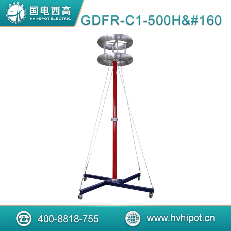 弱阻尼电容分压器