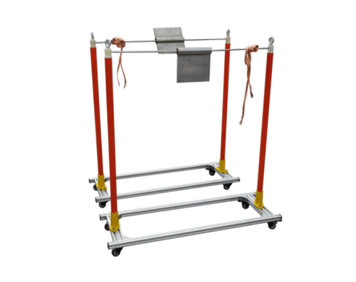 遮蔽罩试验电极装置