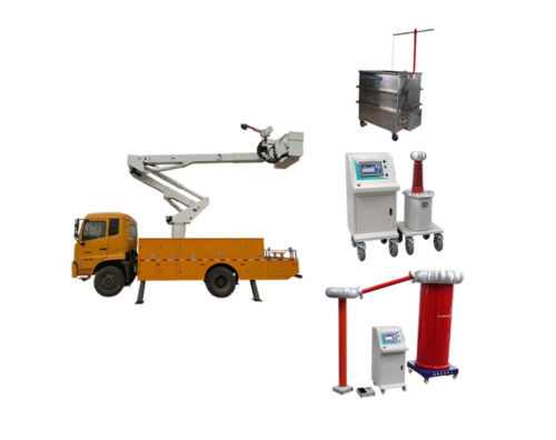 绝缘斗臂车试验装置