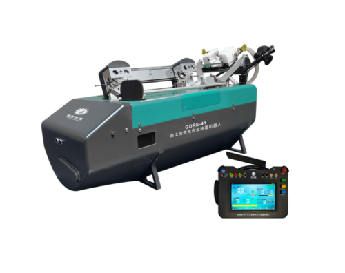 自上线带电作业涂覆机器人